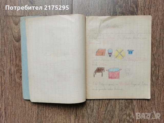 Тетрадки ученически 4 бр.-1945г., снимка 18 - Антикварни и старинни предмети - 32135618