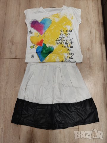 Тениска и пола, снимка 1 - Комплекти - 40712080