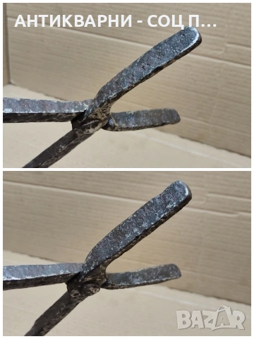 Стари Ковани Ковашки Клещи. / НОМЕР 1764., снимка 6 - Антикварни и старинни предмети - 53991418