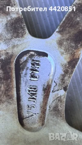 Джанти за Opel  7.5JX18, снимка 3 - Гуми и джанти - 49578169