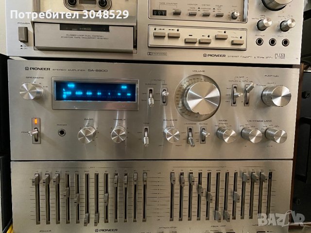 Усилвател Pioneer SA-8800, снимка 2 - Ресийвъри, усилватели, смесителни пултове - 39444829