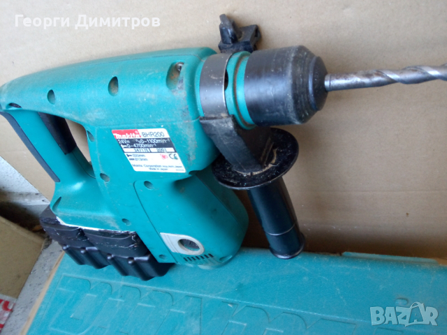 перфоратор Makita 28.8V ( 2х14.4V LXT) Li-Ion - SDS+ три функции, може  и зарядно и нови батерии, снимка 6 - Перфоратори - 29915408