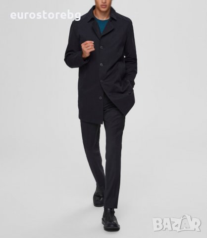 (-55%) Мъжко дълго яке SELECTED HOMME, размер М, снимка 5 - Палта - 30847076