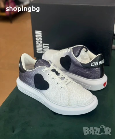 Дамски сникърси Love Moschino JA15244  259 лв., снимка 7 - Кецове - 51063473