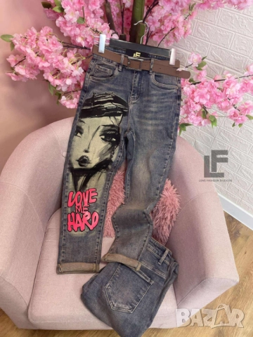 Дънки LFS Unique Purple 9952 , снимка 3 - Дънки - 52013536