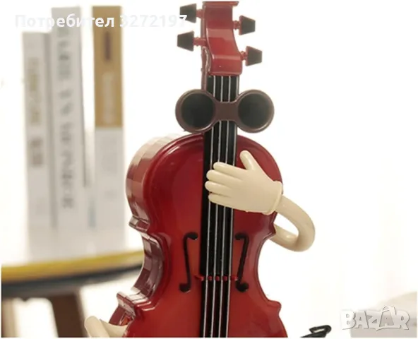 Музикална кутия Цигулка.танцуваща,с движение, снимка 2 - Декорация за дома - 48194794