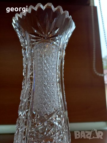 Кристална ваза, снимка 5 - Вази - 34974108