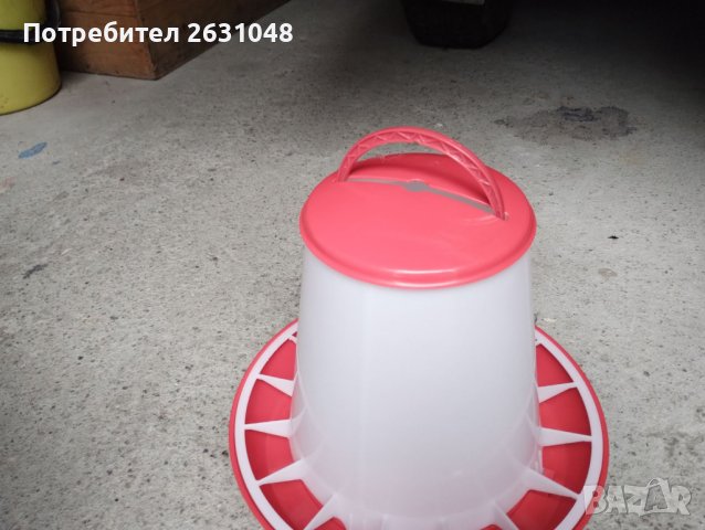 Хранилка за птици стояща или висяща обем 3 кг, снимка 4 - За птици - 40496696