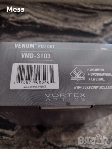 Бързомерец Venom Red Dot 3 MOA VMD-3103 "Vortex" , снимка 9 - Оборудване и аксесоари за оръжия - 51626548
