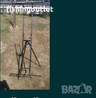  Масивен шарански трипод (стойка) за 3 и за 5 въдици! , снимка 8 - Такъми - 30895723