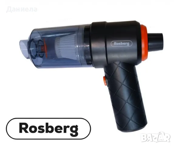 Мини акумулаторна прахосмукачка 2в1 ,6W,Батерия: Li : 7.4 V,1800mAh,контейнер 0.1 л., снимка 3 - Прахосмукачки - 49498785