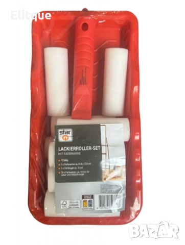 Комплект за боядисване с резервни валяци – 12 части, снимка 6 - Други стоки за дома - 52715556