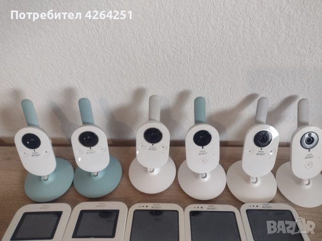 Бебефони Philips Avent SCD 620 630 833 841 831, снимка 3 - Бебефони - 52154249