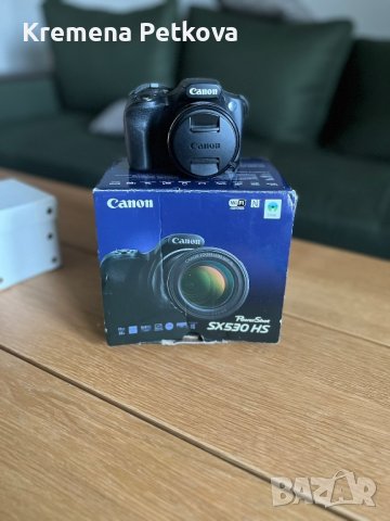 Цифров фотоапарат Canon PowerShot SX530 HS + компактен принтер за снимки Canon Selphy CP740, снимка 2 - Фотоапарати - 42134610