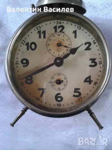 Немски будилник Юнгханс, снимка 2 - Антикварни и старинни предмети - 48783278