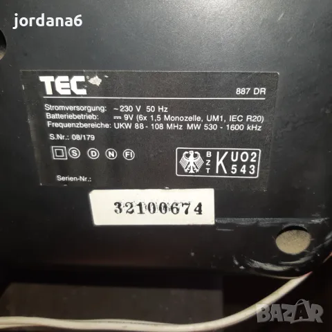 Радио касетофон Тес, снимка 3 - Радиокасетофони, транзистори - 48744337