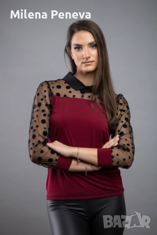 Блуза, снимка 6 - Блузи с дълъг ръкав и пуловери - 51699808