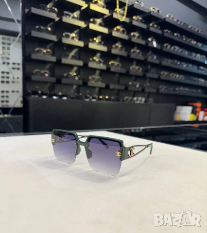 очила с черен обикновен калъф и ув защита chanel , снимка 7 - Слънчеви и диоптрични очила - 51348773