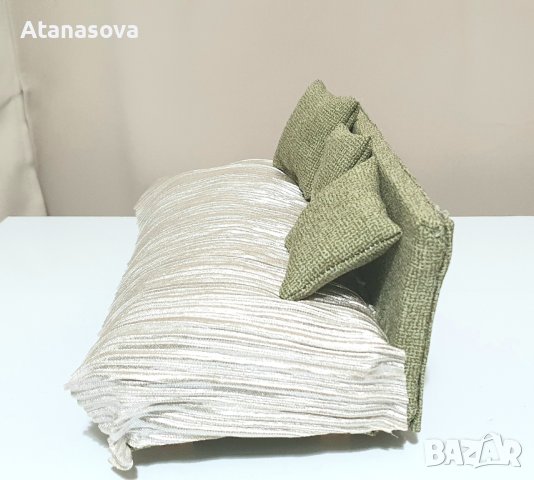 Мини диван за кукла Барби, обзавеждане за кукли, снимка 6 - Кукли - 44238356