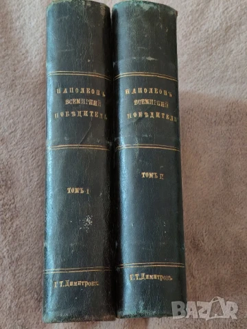 Книги Наполеон Всемирний победител 1ви и 2 ри том, антикварни. , снимка 10 - Художествена литература - 50737063