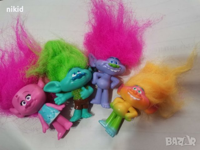 Трол Тролчета Тролчетата Trolls Пластмасова фигурка фигурки играчки играчка за игра и украса торта