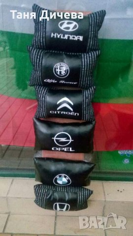 Автовъзглавница с бродерия, снимка 5 - Аксесоари и консумативи - 30077503