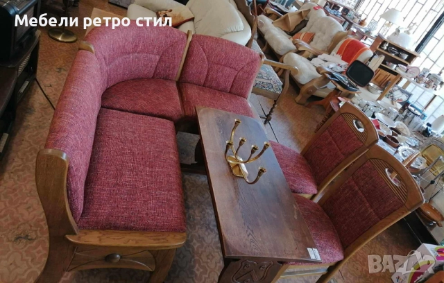 Красив кухненски ъгъл с два стола. С място за съхранение., снимка 8 - Дивани и мека мебел - 52279109