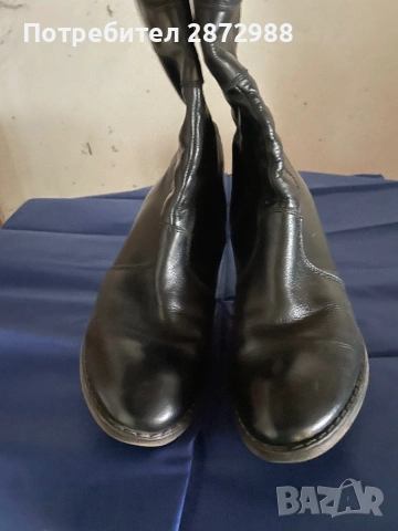 Ботуши  40 номер кожа, снимка 2 - Дамски ботуши - 53065550