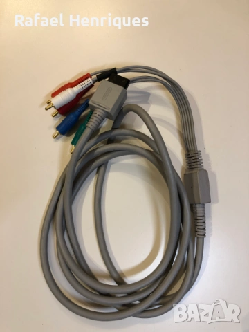 Nintendo Wii официален компонентен видео кабел RVL-011, снимка 3 - Аксесоари - 54071695