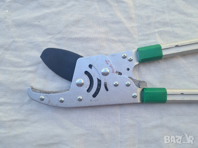 Ножица немска за клони с тресчотка телескопична алуминиева, снимка 3 - Други инструменти - 51800739