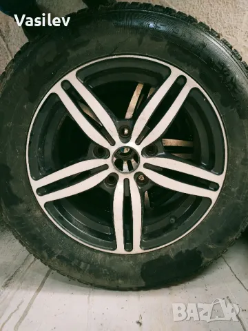 Лети джанти BMW 15" 5x120 Style 167 със Зимни гуми  195/65/15 на един сезон, снимка 10 - Гуми и джанти - 48722629