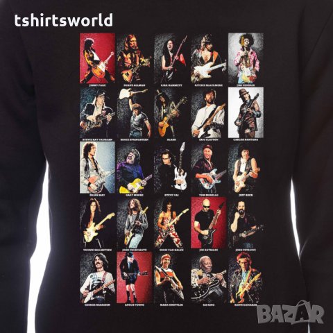 Нов мъжки музикален суичър с дигитален печат Китаристи, снимка 2 - Суичъри - 31757892
