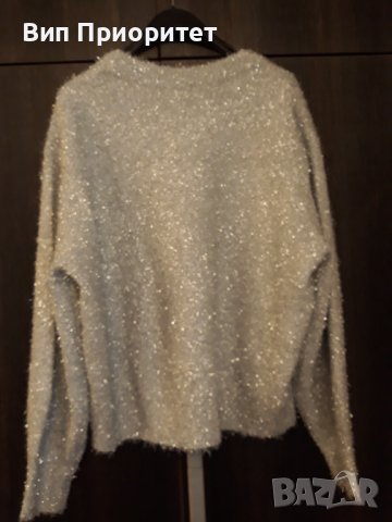 Блуза Сребърна сърна., снимка 4 - Блузи с дълъг ръкав и пуловери - 39050342