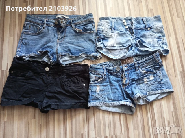 Къси панталони Guess, Wrangler размер S, цена 15лв, снимка 7 - Къси панталони и бермуди - 50672435