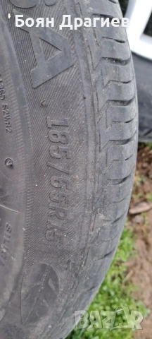 Летни гуми с джанти 15 , снимка 3 - Гуми и джанти - 53877931
