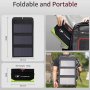 ALLPOWERS™ 18V 21W Сгъваем Соларен Панел Водонепромокаеми Панели 3х Броя SUNPOWER® Слънчев Комплект, снимка 8
