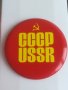 Значка СССР. USSR. Голяма значка. Made in USSR. Norma. , снимка 4