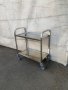 Сервитьорска количка 2 нива , снимка 2