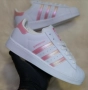 Adidas Superstar Бели с Розови Ленти, снимка 3