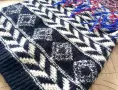 Isabel Marant H&M унисекс жилетка / плетено палто с качулка алпака, снимка 7