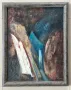 Иван Мънков картина - Абстракция 1995 г., снимка 1