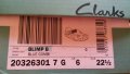 Детски сандали Clarks номер 22.5, снимка 8