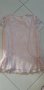 Прекрасна дантелена туника - блузка с къс ръкав - размер 146/152, снимка 3