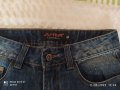 Къси дънчени панталонки М размер, висока талия, снимка 2