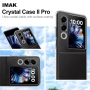 Прозрачен калъф IMAK Crystal Case II Pro за ZTE nubia Flip2 5G - PC, Горен и долен капак, Вкл. Проте, снимка 5