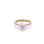 Златен дамски пръстен 2,46гр. размер:53 14кр. проба:585 модел:20233-6, снимка 1 - Пръстени - 42905172