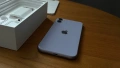 iPhone 11 purple 64GB + EarPods и зарядно за айфон, снимка 8