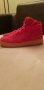 Original NIKE AIR FORCE 1 High '07 Red Suede, снимка 5