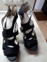 Продава дамски сандали на висок ток и платформа, снимка 2