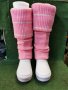 Страхотни апрески с плетен чорап 37-38/39-40 номер , снимка 3